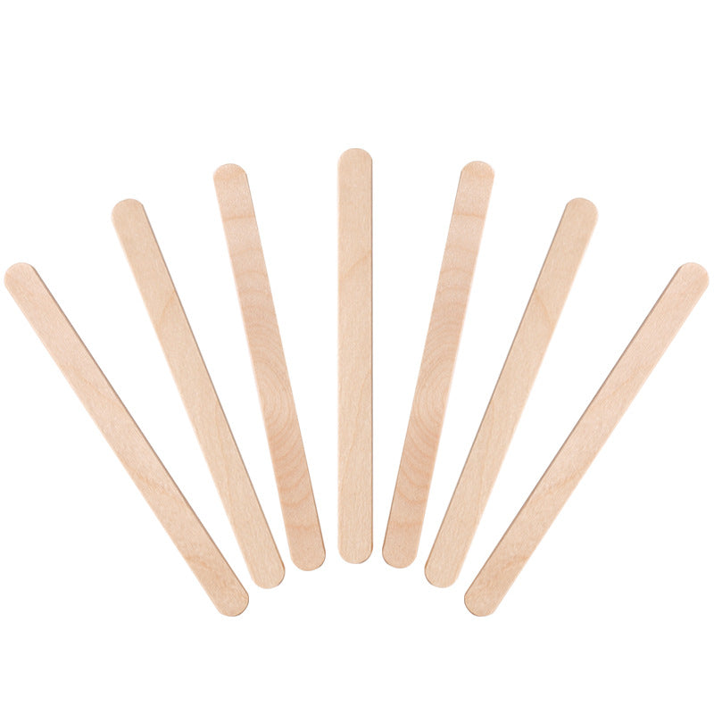 Beauty Hair Removal Care Tool Disposable Wooden Sticks