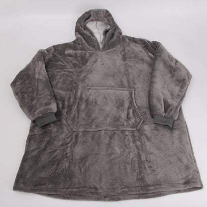 Men's And Women's Lazy Pullover Hooded Fleece Sweater Warm Hoodie